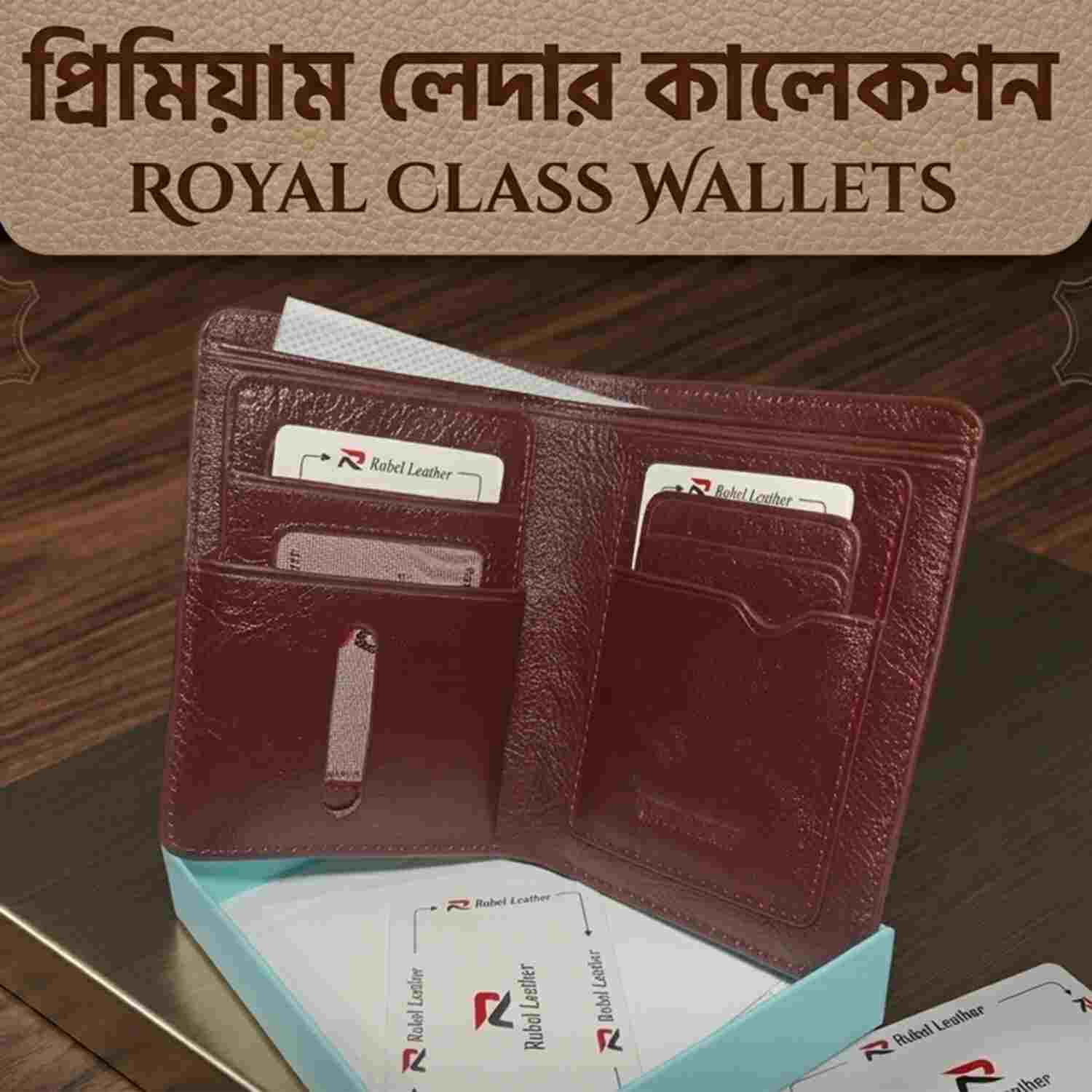 Royal Class Mini Leather Wallet - Image 3